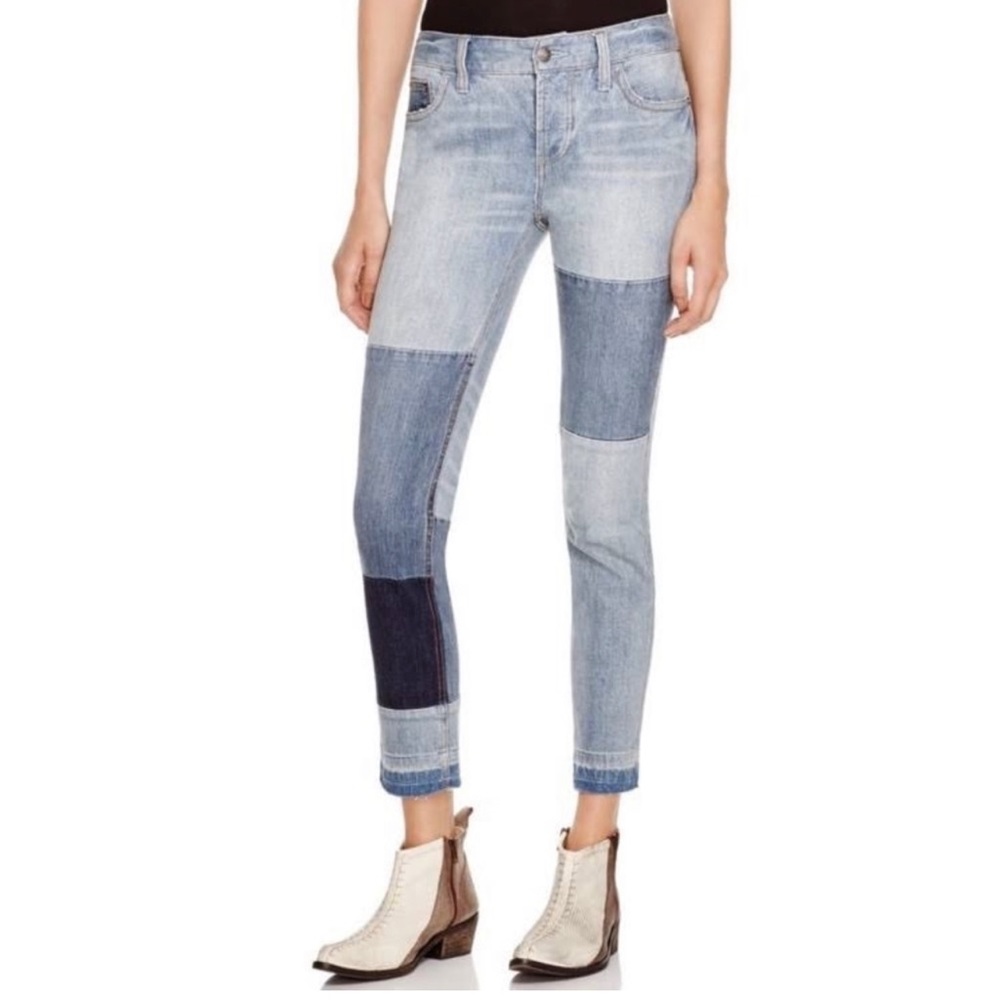 Free people Jax Patch Jeans